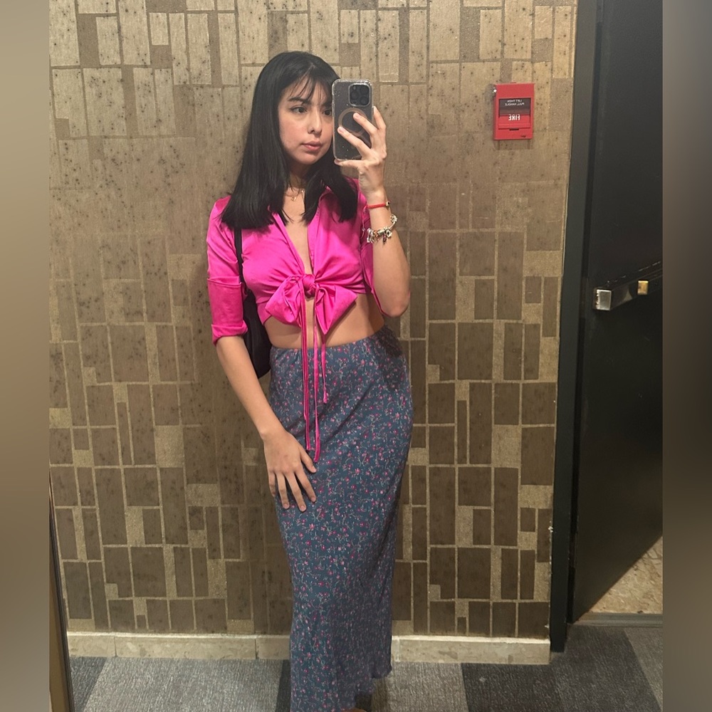 Maxi skirt floral